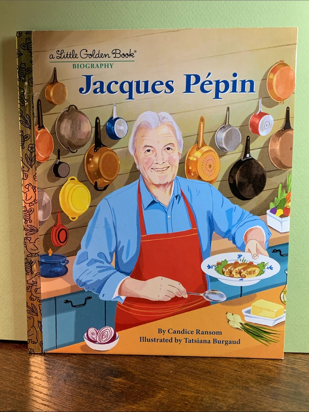 Little Golden Book Biography - Red Apron